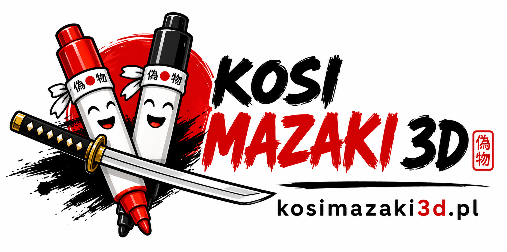 Kosimazaki 3D Logo